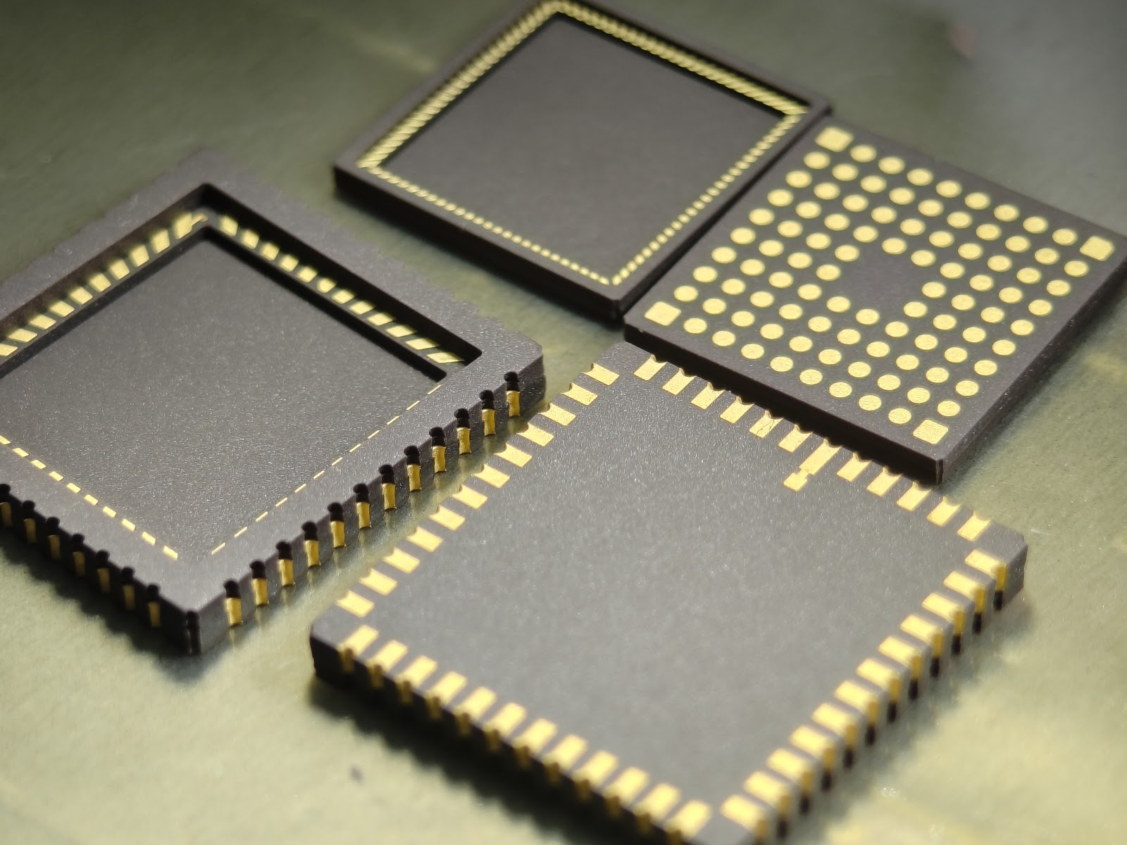 Loose QFN packaged components